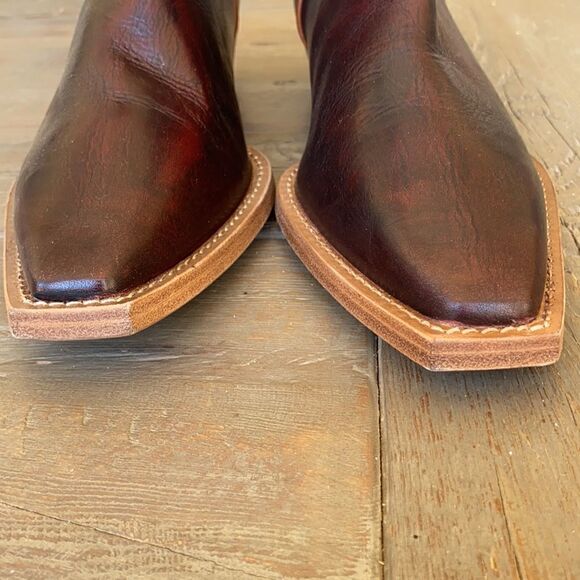 We The Free Wesley Western Ankle Boots – Brown Leather – US 11 – NWOB - Picture 8 of 15